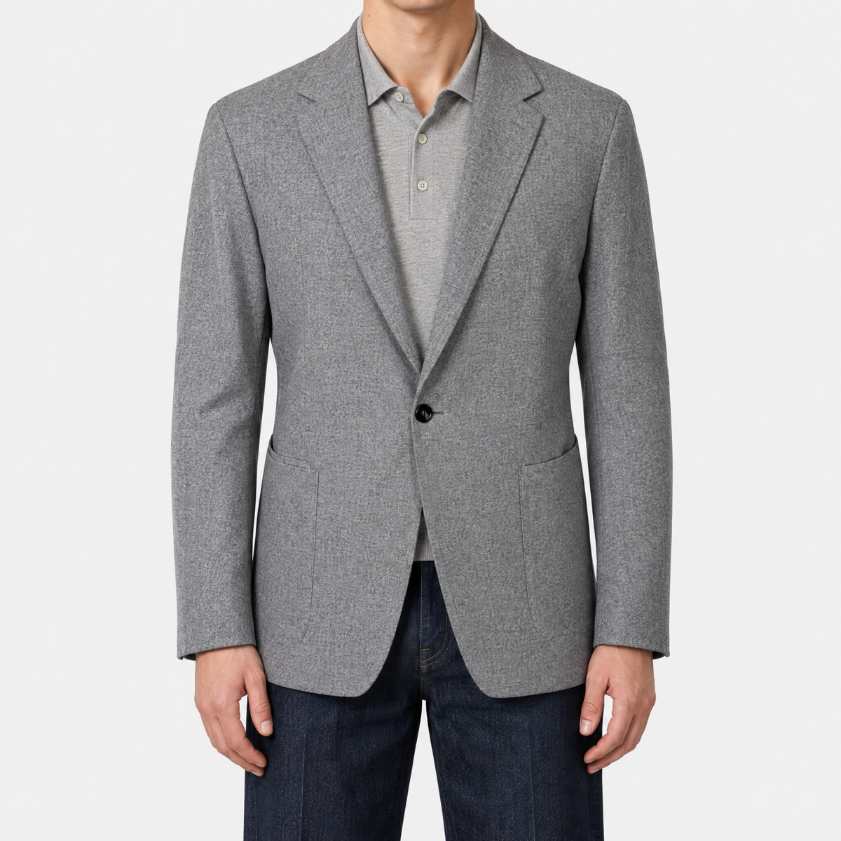 14milmil14 Wool Silk Cashmere Jacket