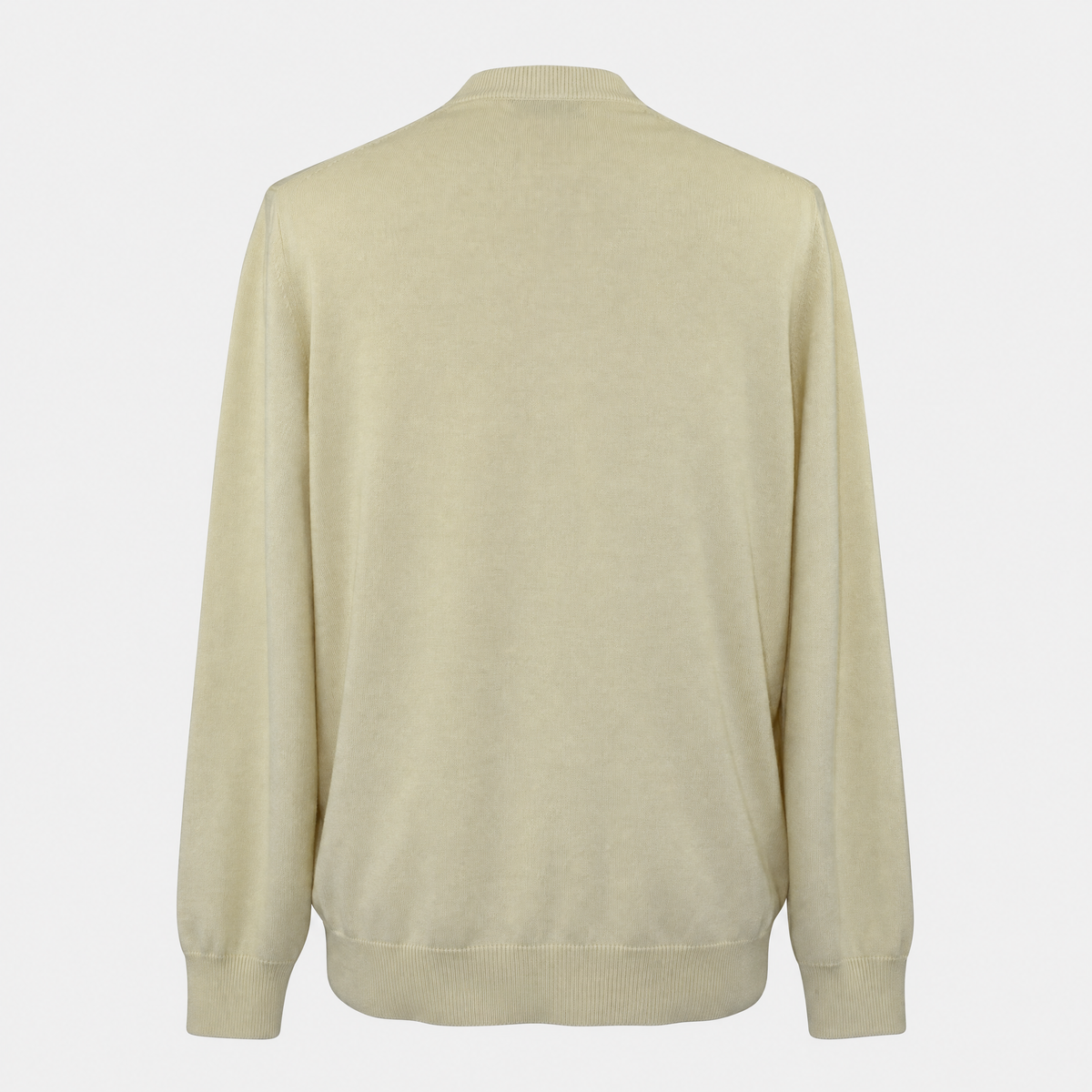 Yellow V Neck Cashmere