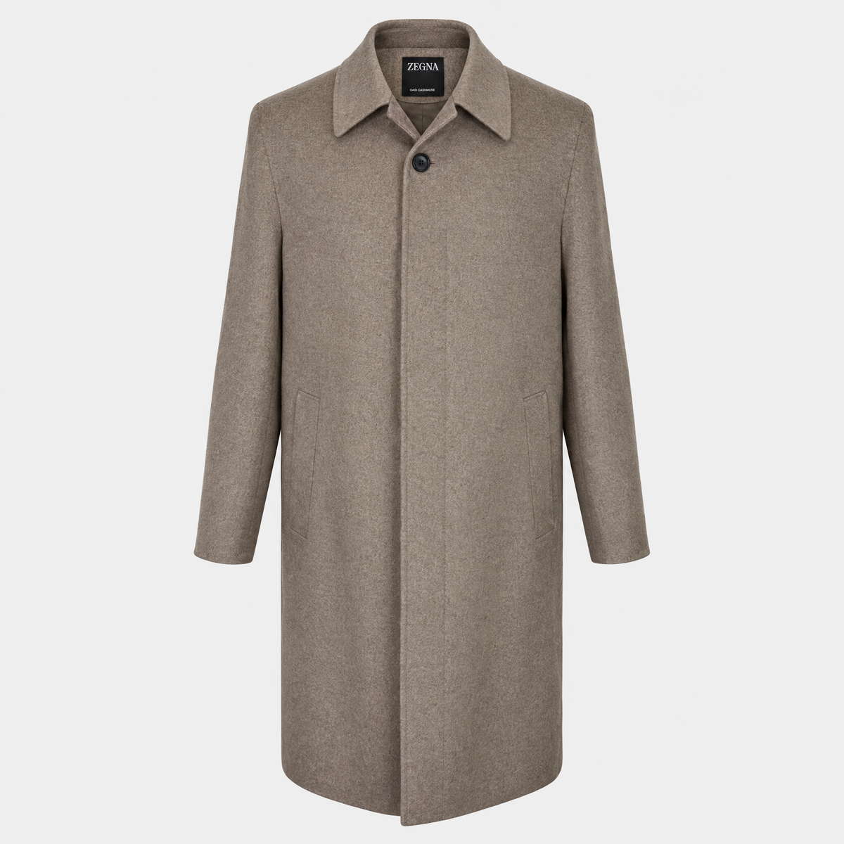 Greige Oasi Cashmere Coat