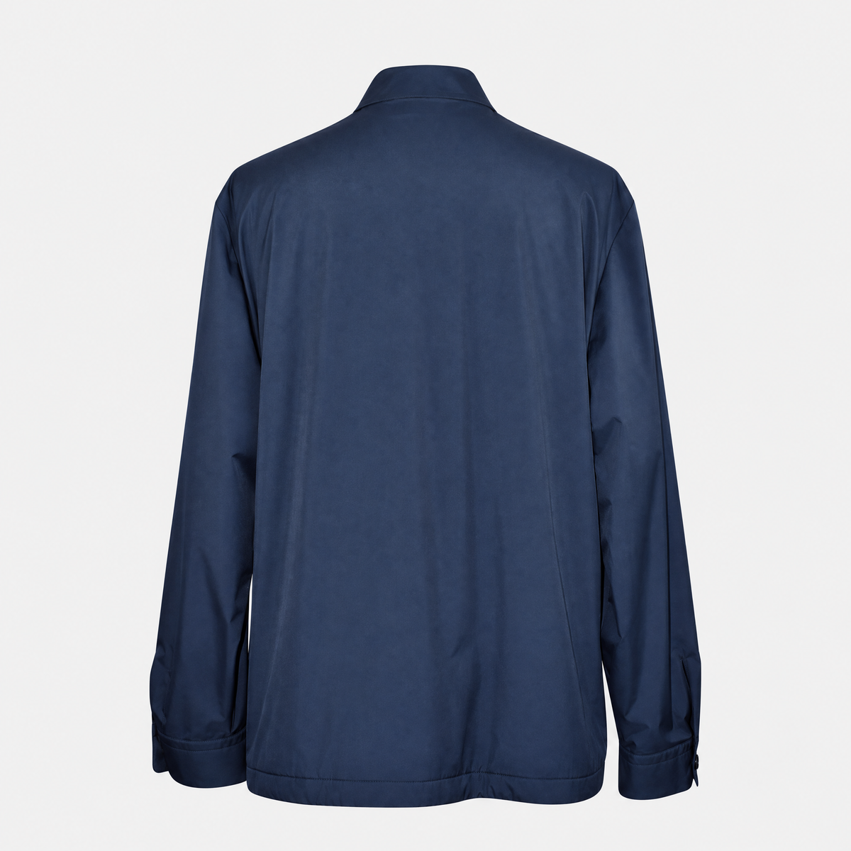 Navy Storm System Overshirt Jacket