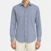2026-10-30_Kiton_Navy Bengal Stripe Shirt_On-model