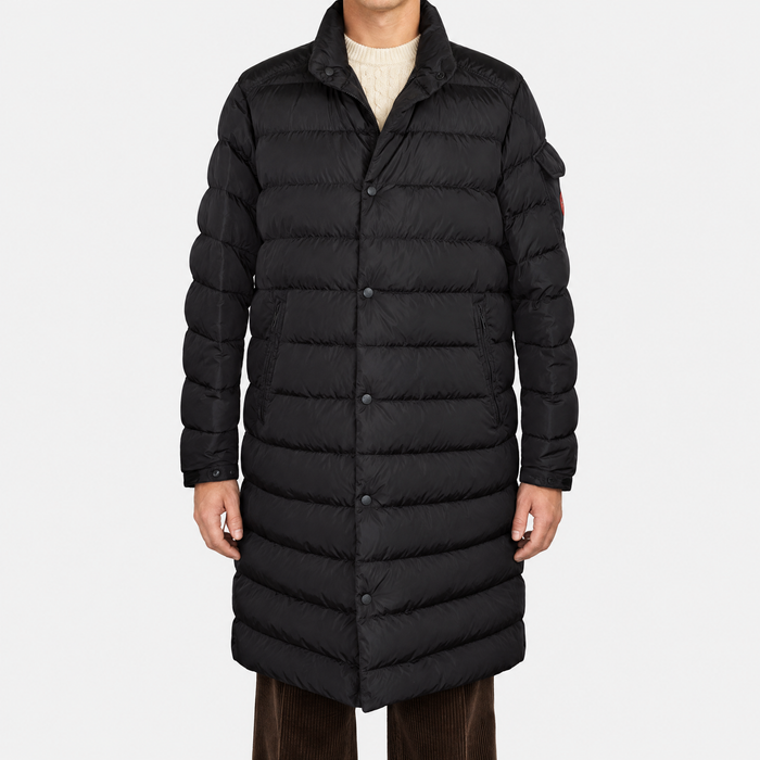 Black Nicaise Long Down Coat