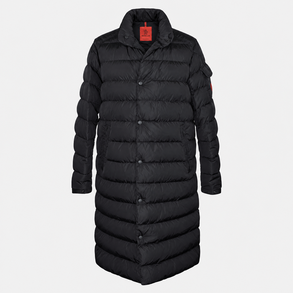 Black Nicaise Long Down Coat