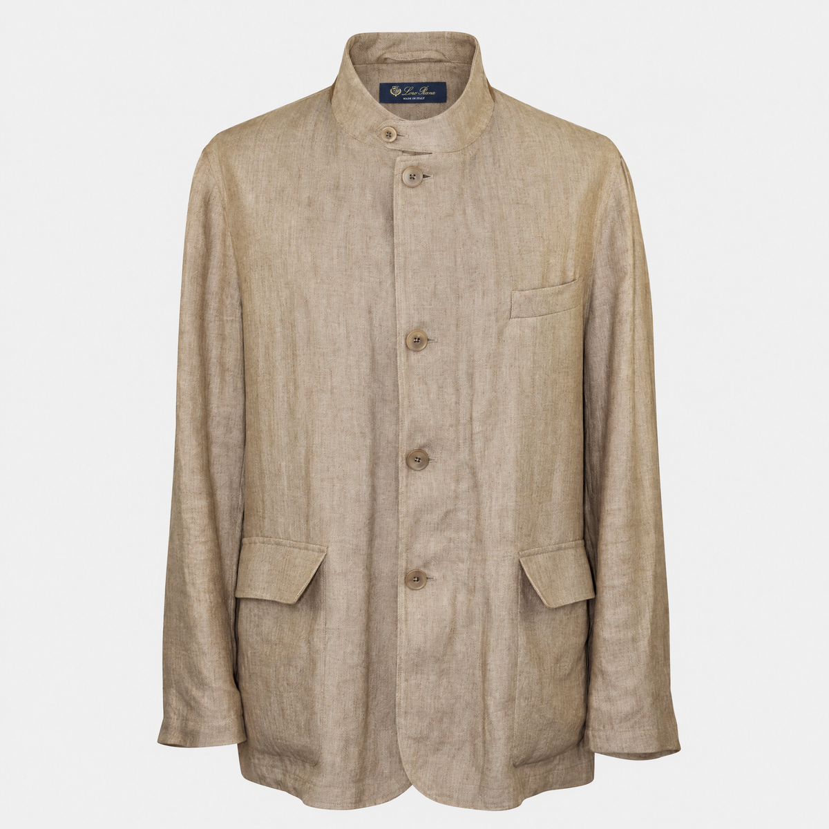 Beige Linen Jacket