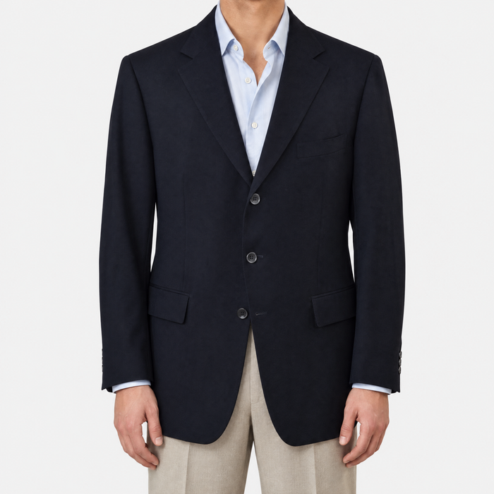 Navy Suit Wool