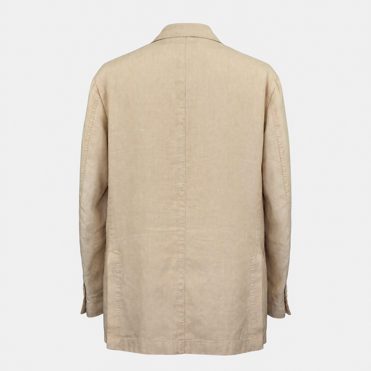 Beige Linen Blazer
