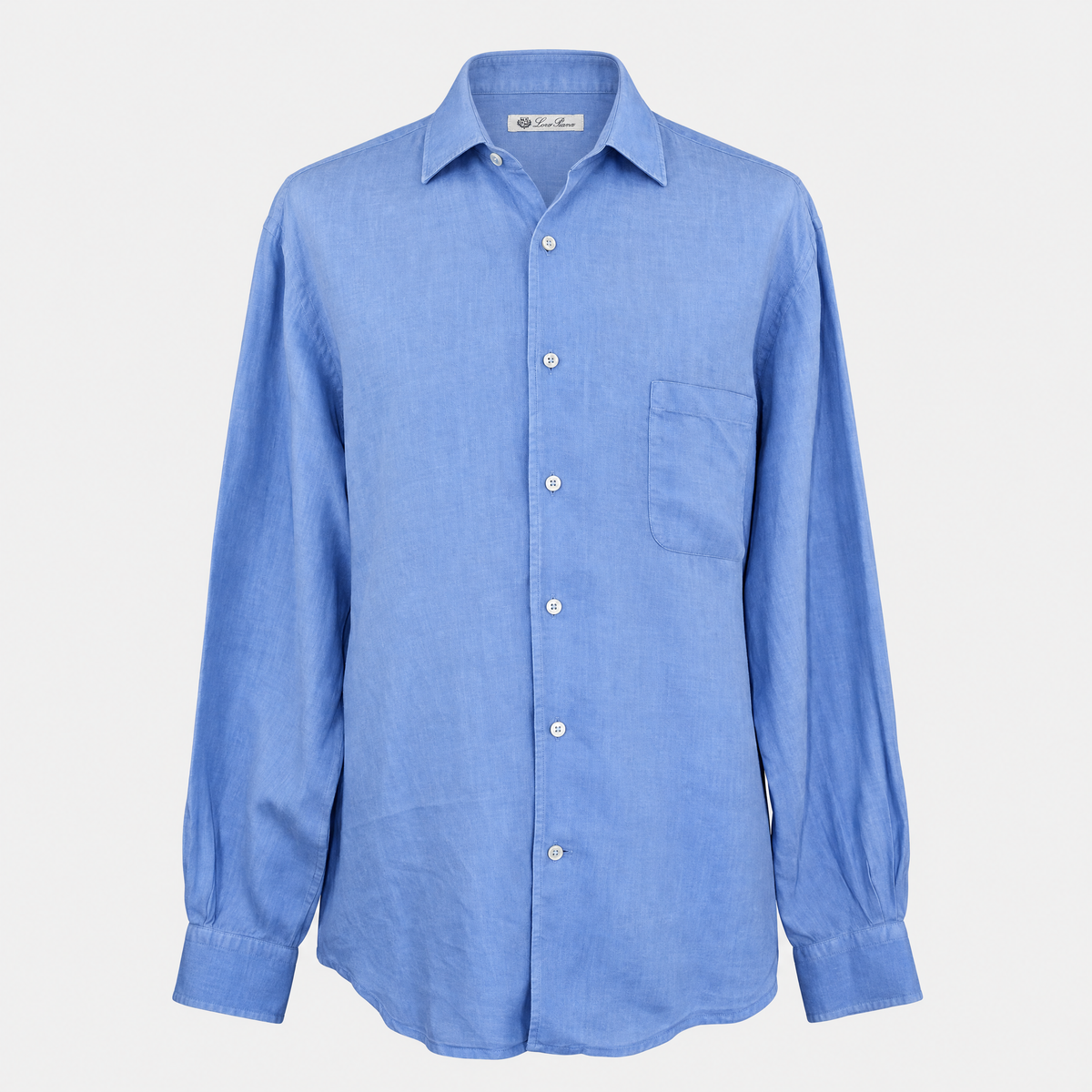 Light Blue Linen Shirt