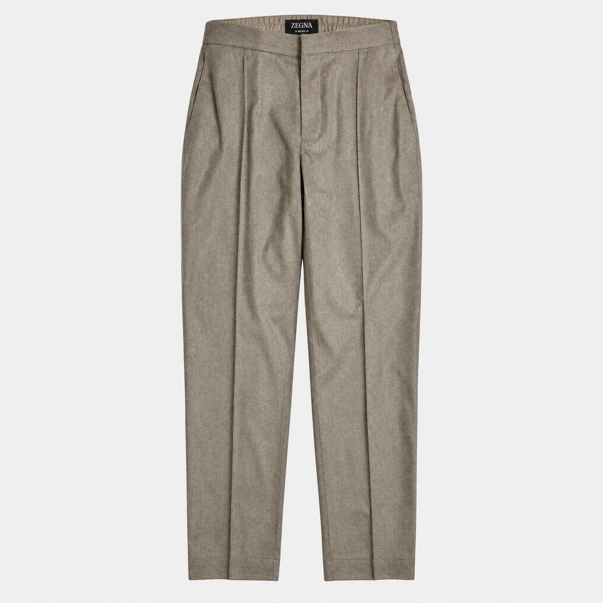 15milmil15 Flannel Jogger Ecru