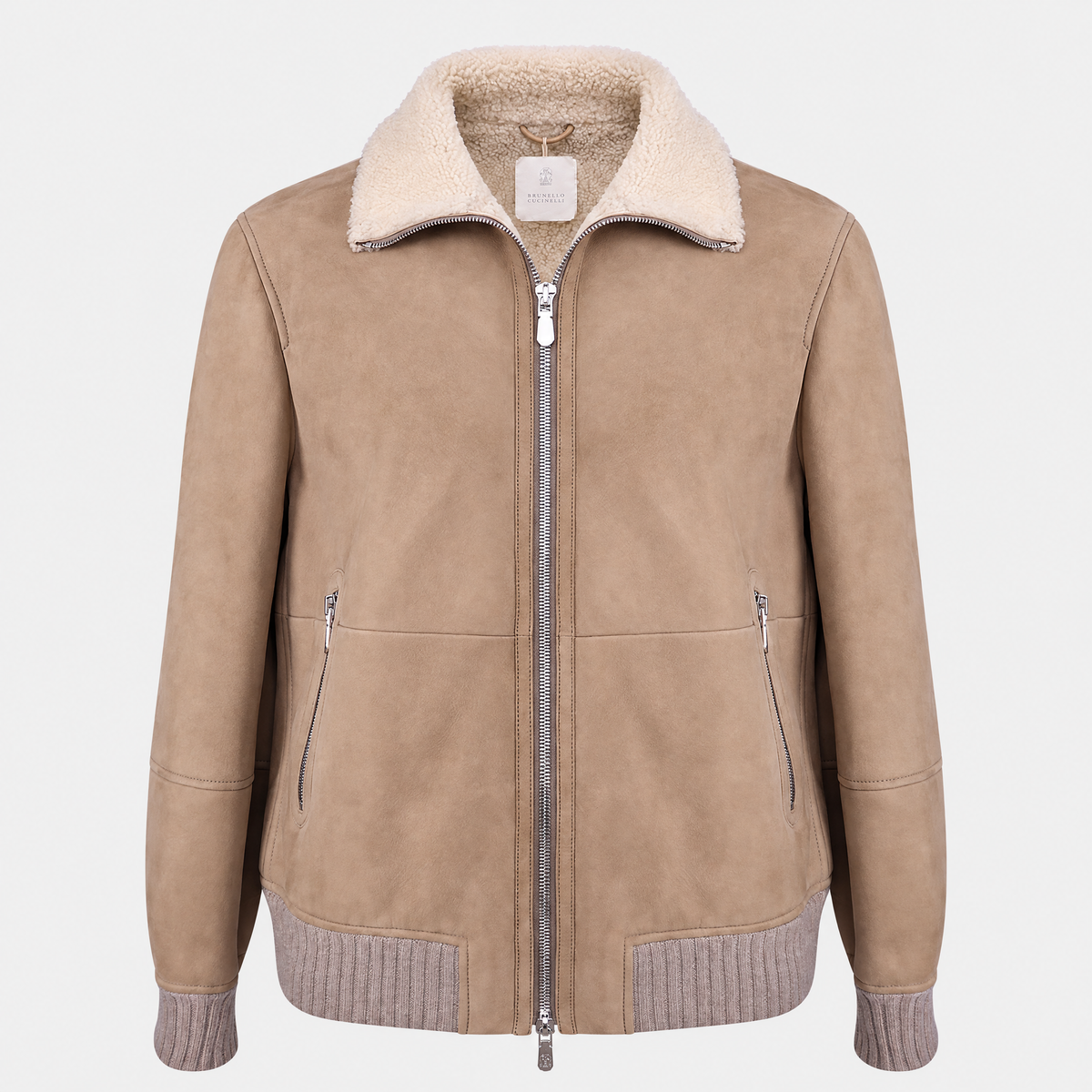 2026-10-26_Brunello Cucinelli_Suede Shearling Bomber Beige_Garment-front