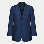 Garment front | Blue Brioni Silk Blazer