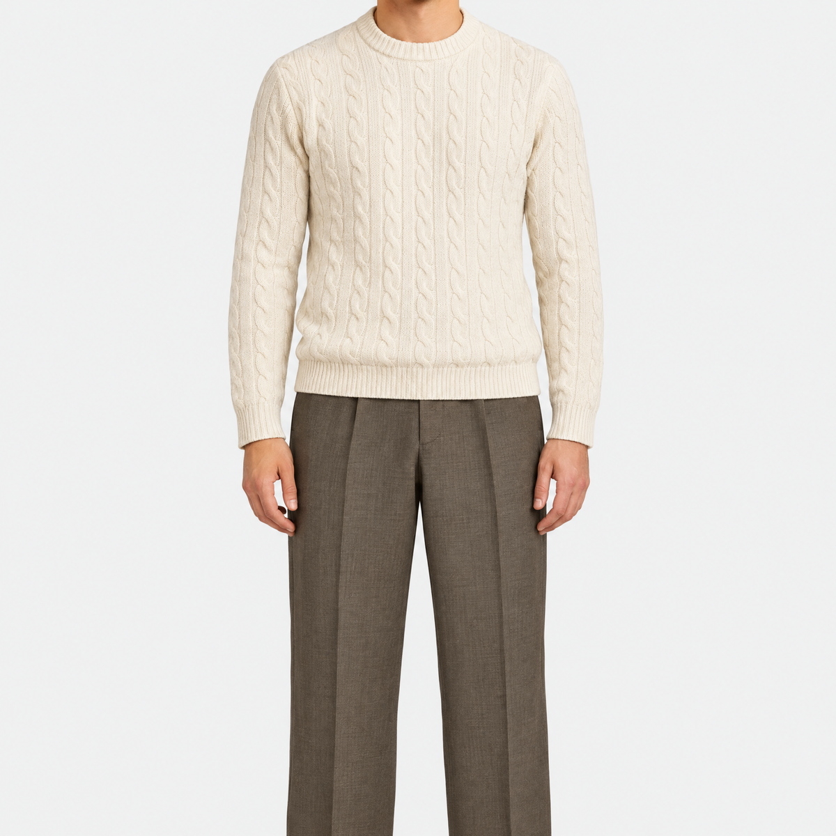 2026-10-29_Zegna_Wool Silk Linen Trousers Taupe_On-model
