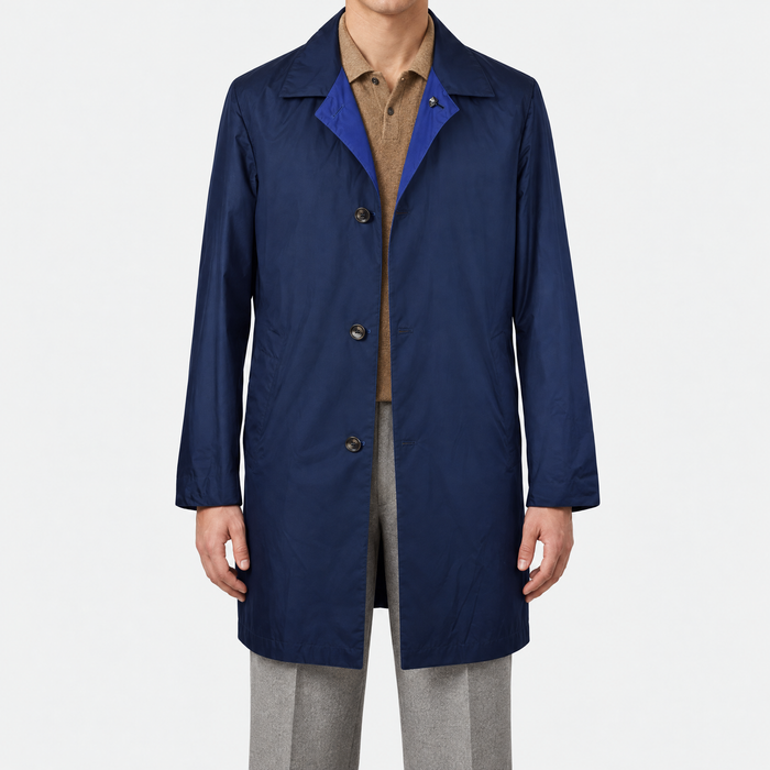 Blue/Navy Reversible Coat