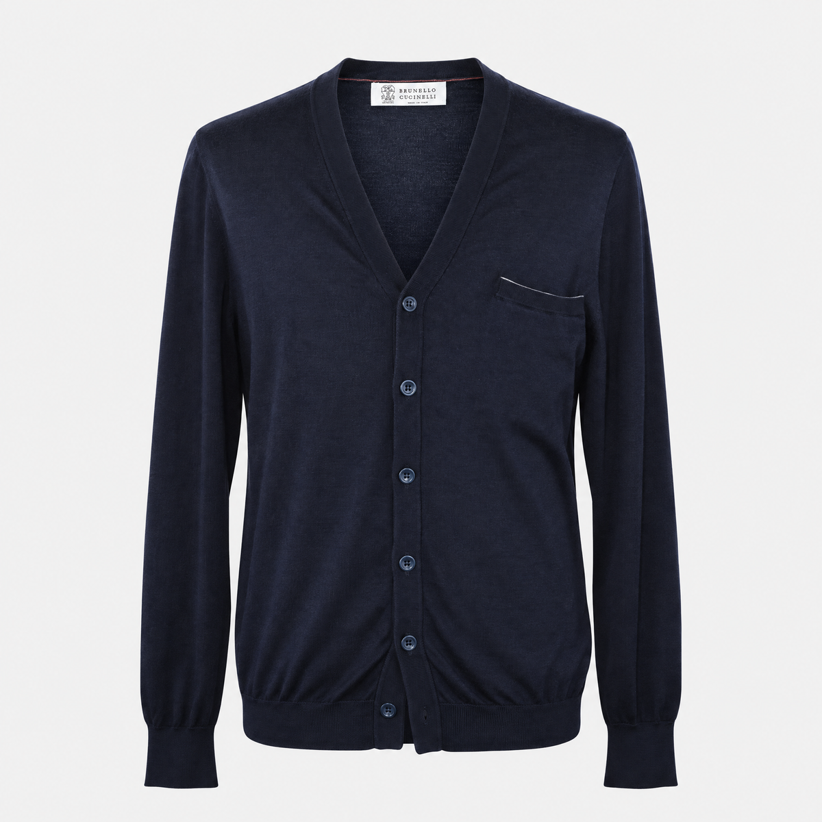 Navy Cardigan Cotton