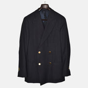 Midnight Blue Double Breasted Blazer made of Wool (EU 50)