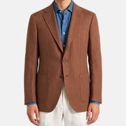 Brown Linen Blazer (EU 54)