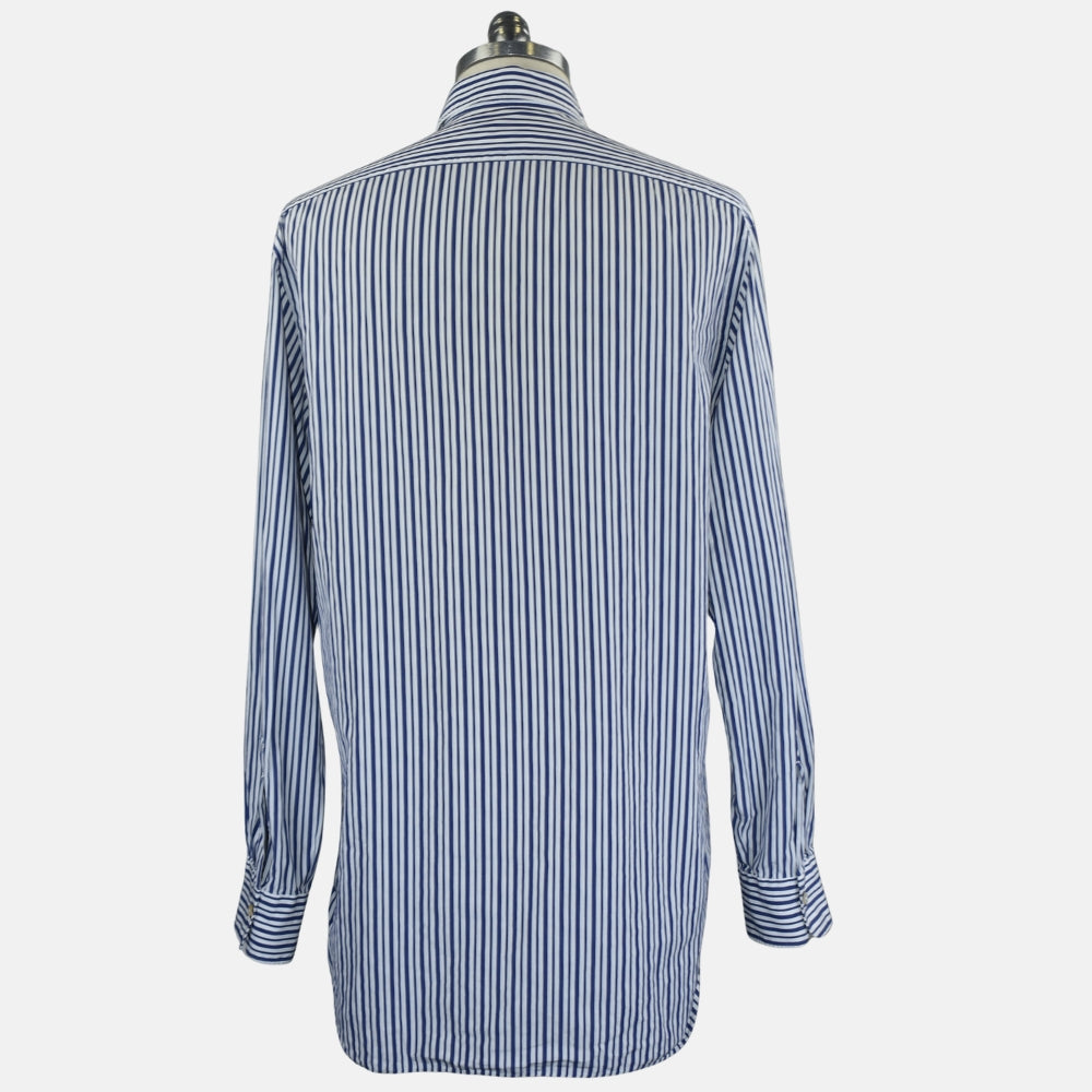 Navy Bengal Stripe Shirt
