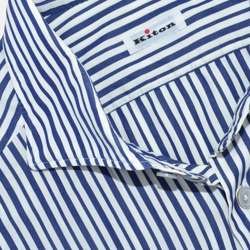 Navy Bengal Stripe Shirt