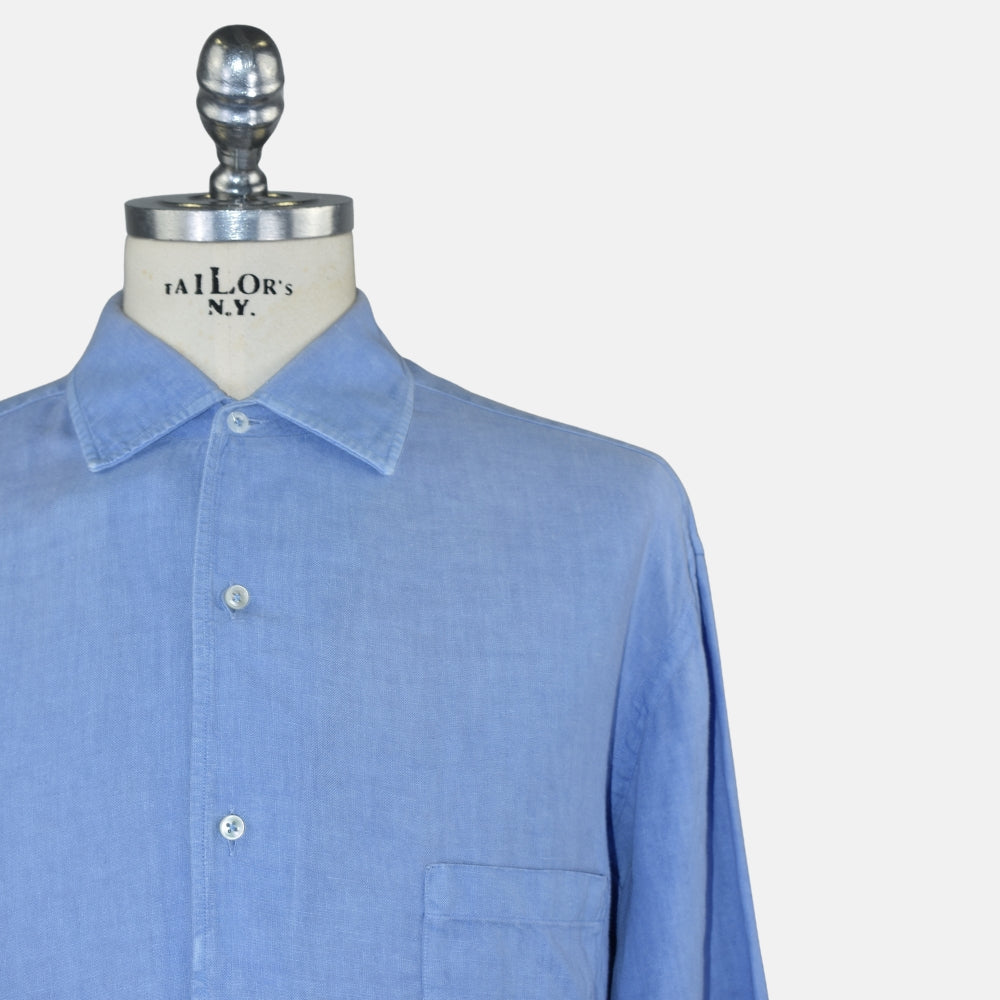 Light Blue Linen Shirt