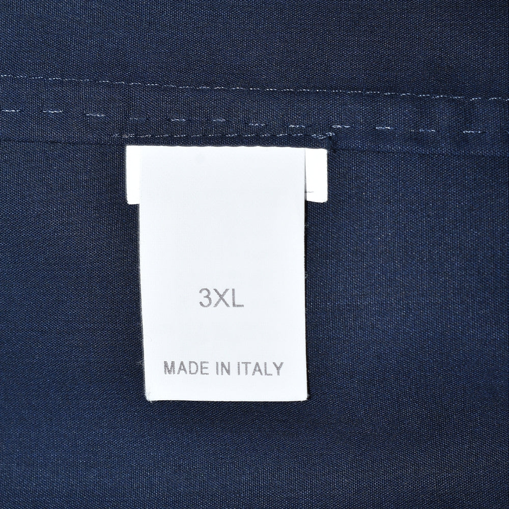 Navy Wool Silk Blazer