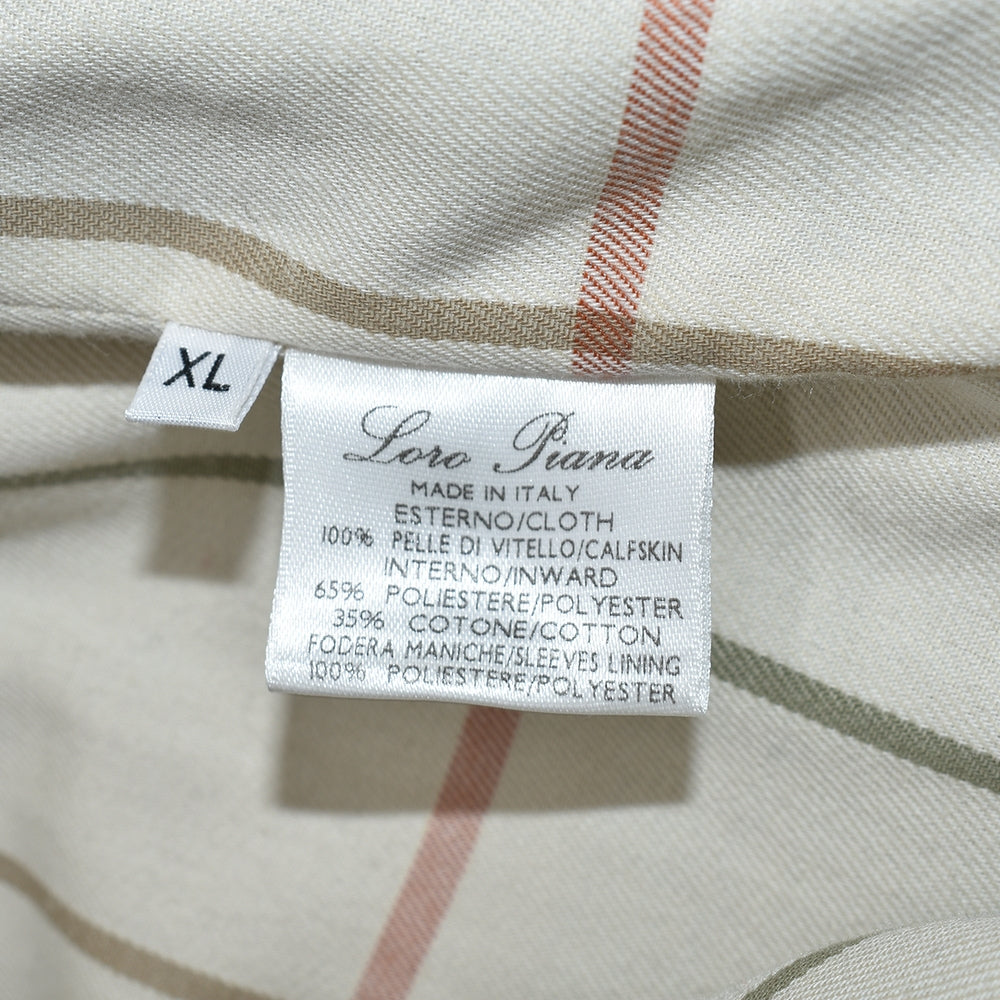 Cognac Leather Roadster Jacket