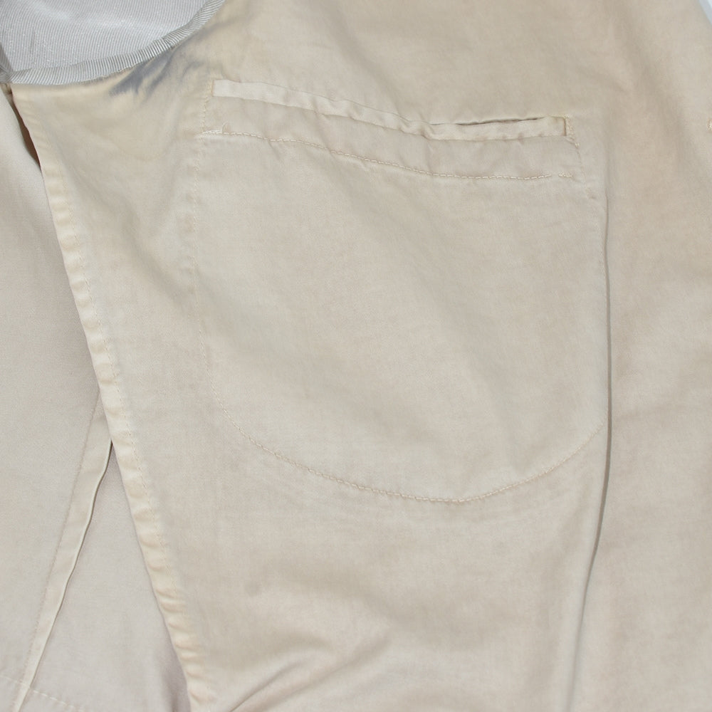 Beige Cotton Blazer