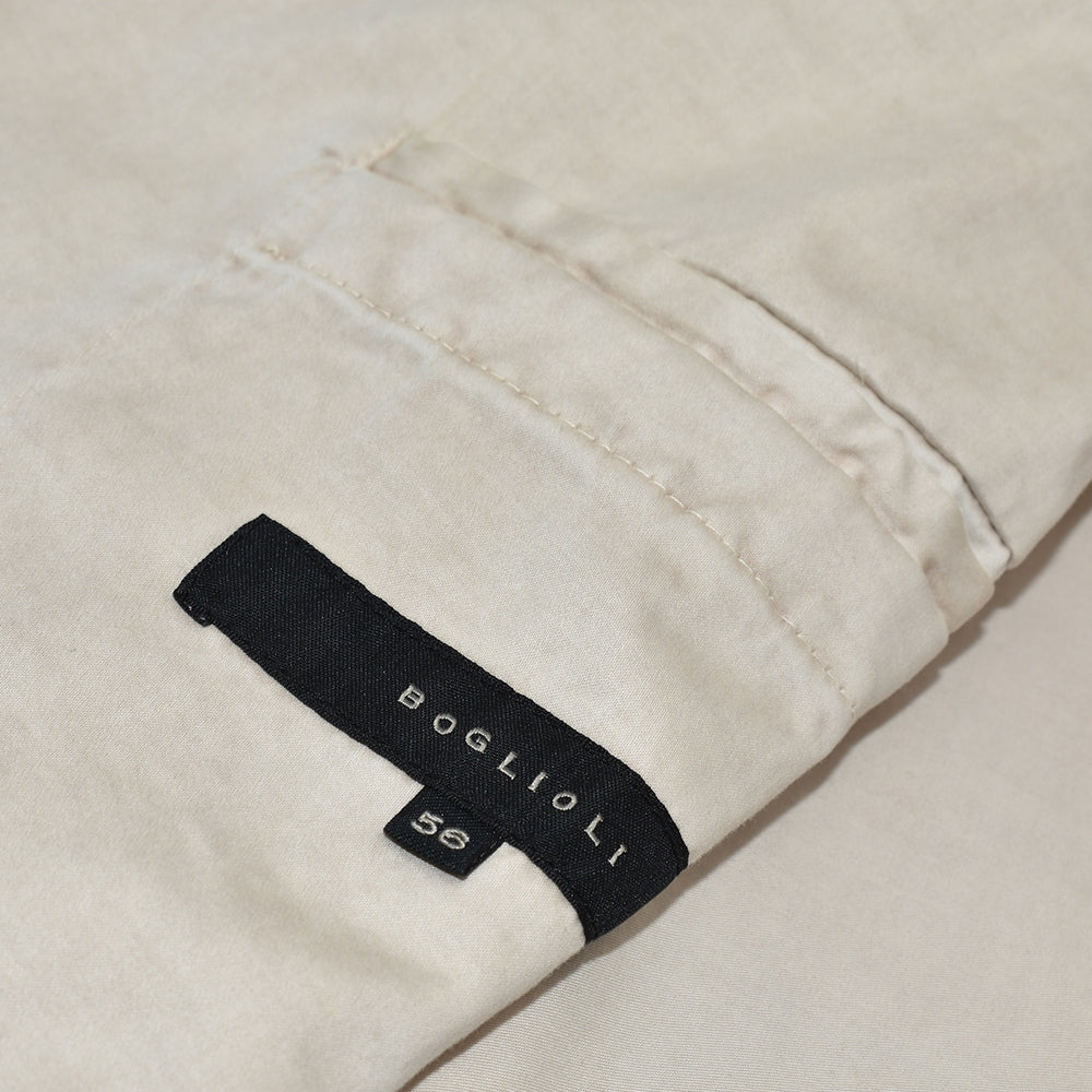 Beige Cotton Blazer