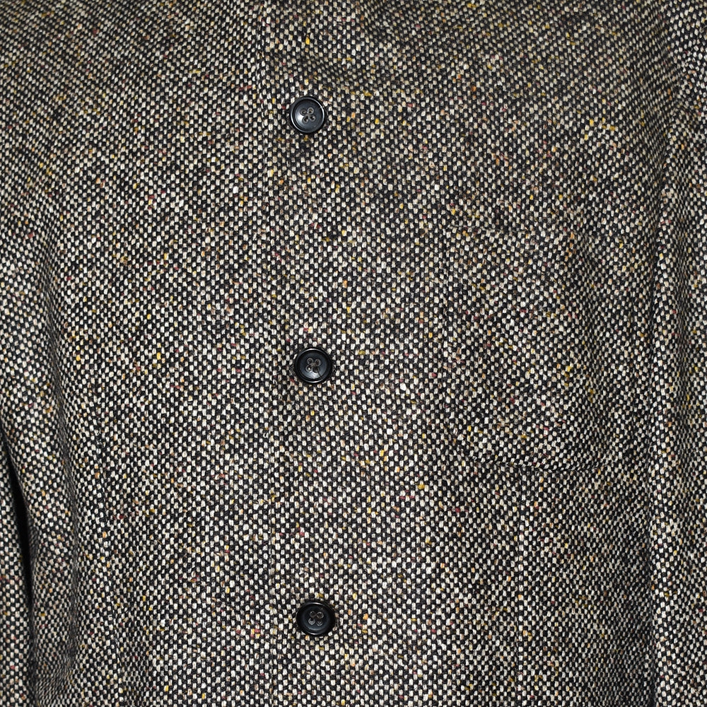 Brown Cashmere Tweed Blazer