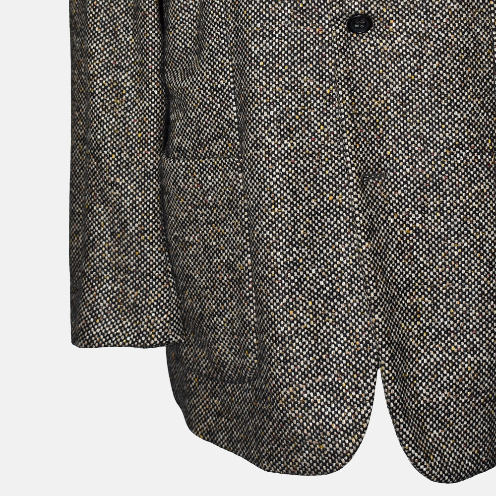 Brown Cashmere Tweed Blazer