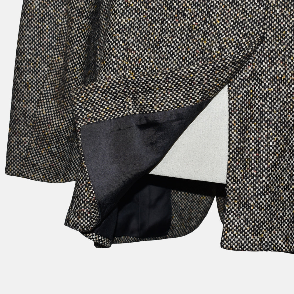 Brown Cashmere Tweed Blazer