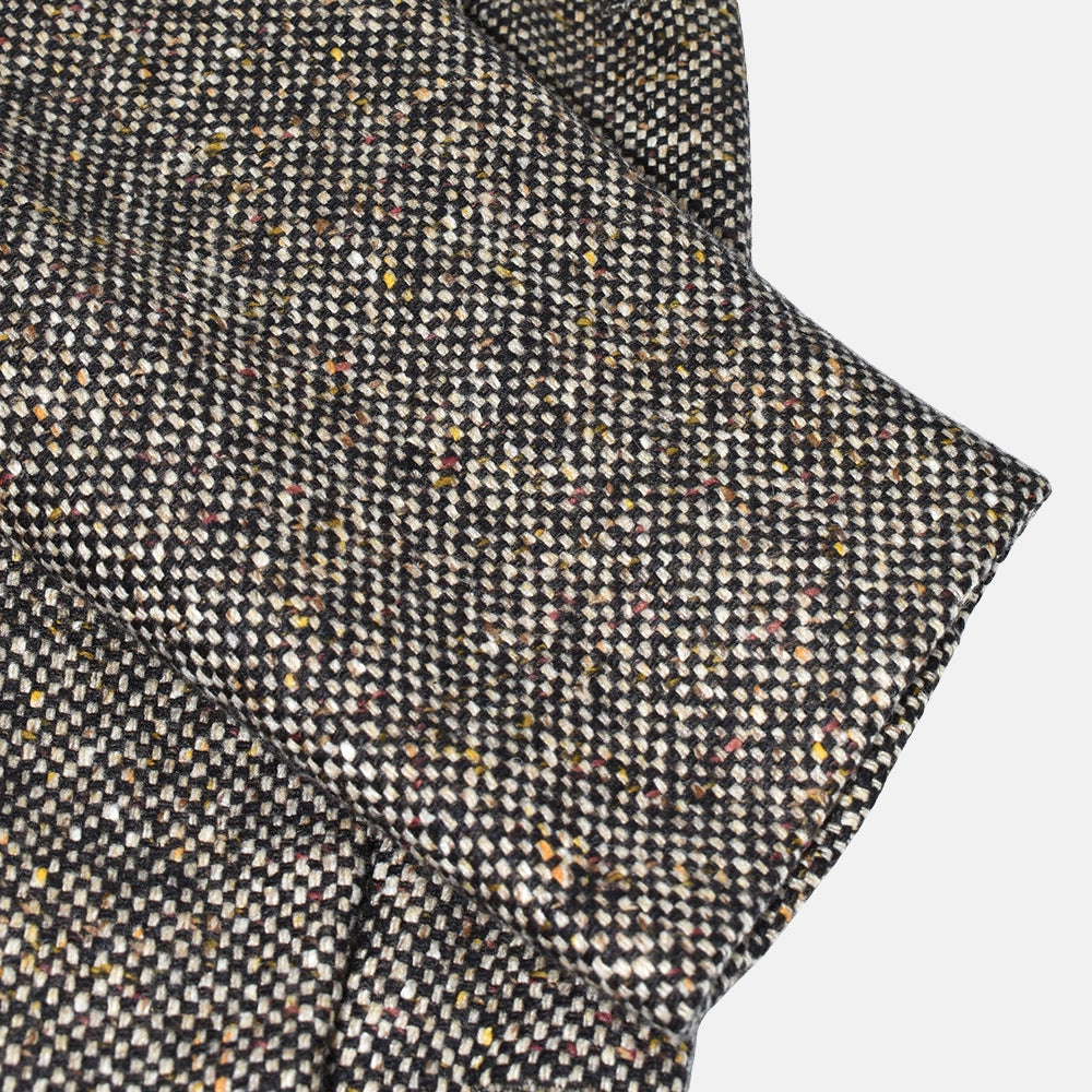 Brown Cashmere Tweed Blazer