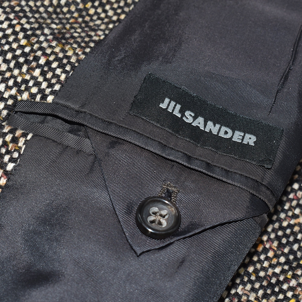 Brown Cashmere Tweed Blazer