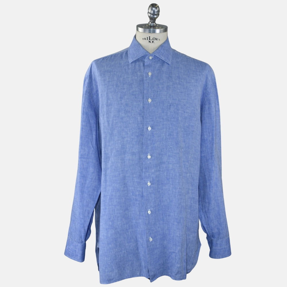 Light Blue Linen Shirt