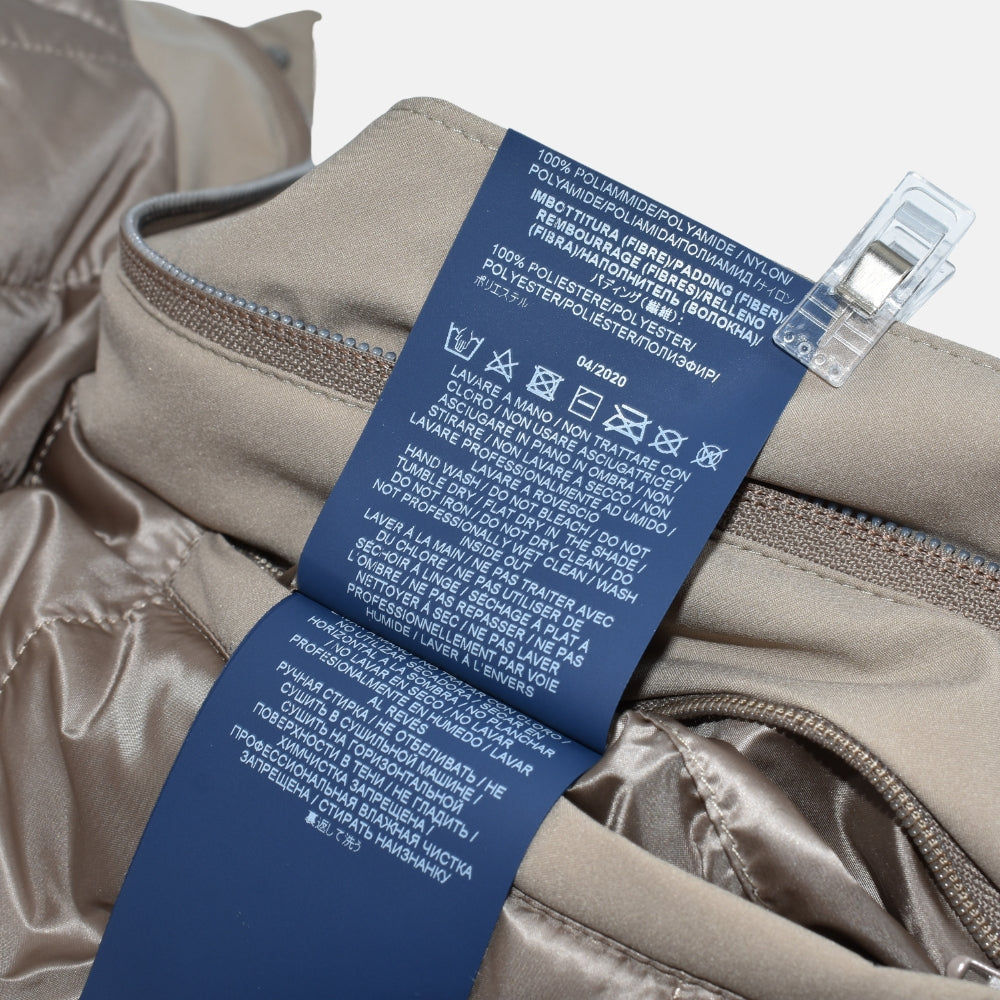 Taupe Resort Hooded Half Coat