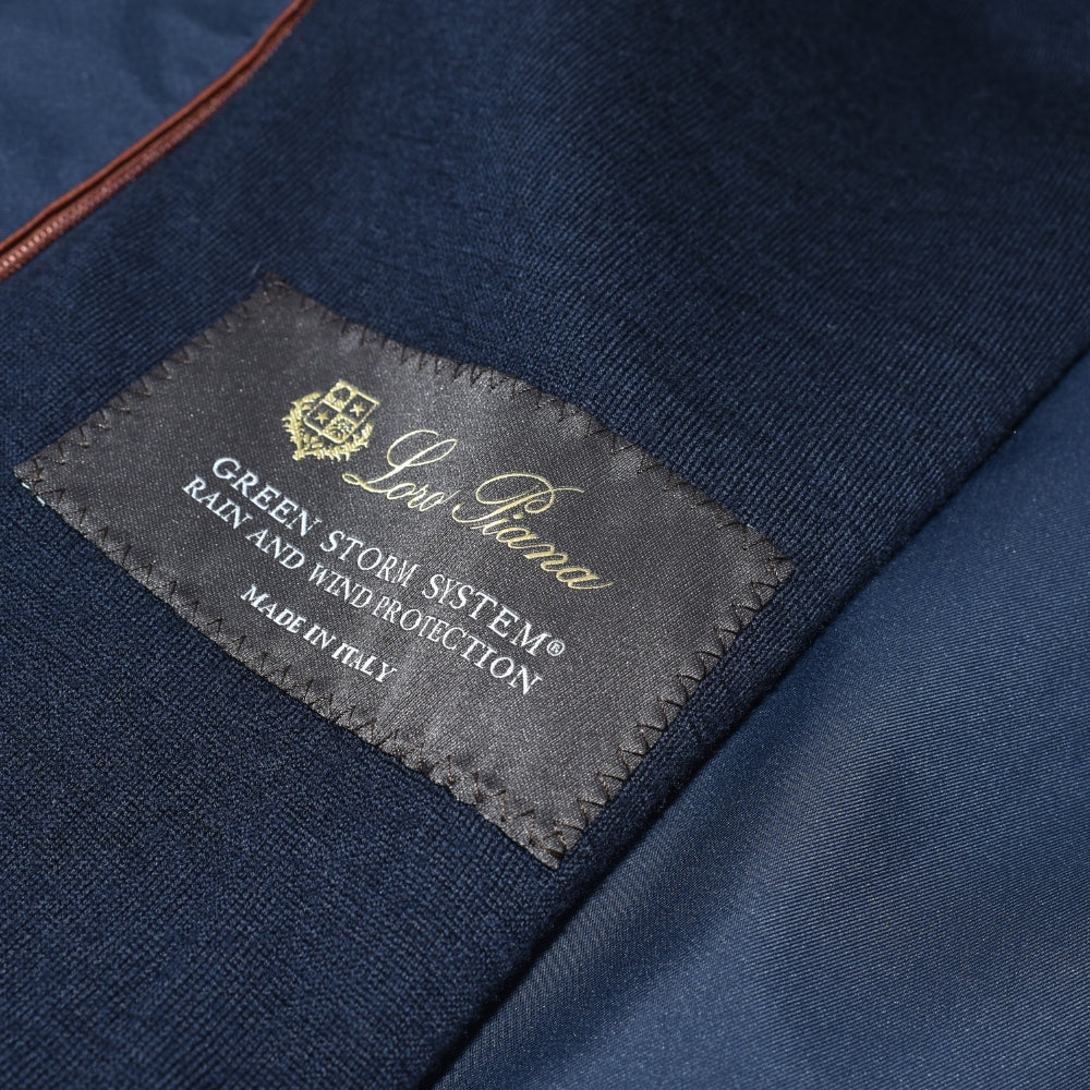 Navy Storm System Overshirt Jacket