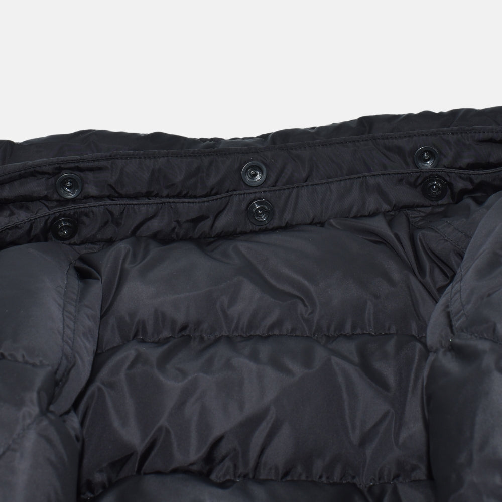 Black Nicaise Long Down Coat
