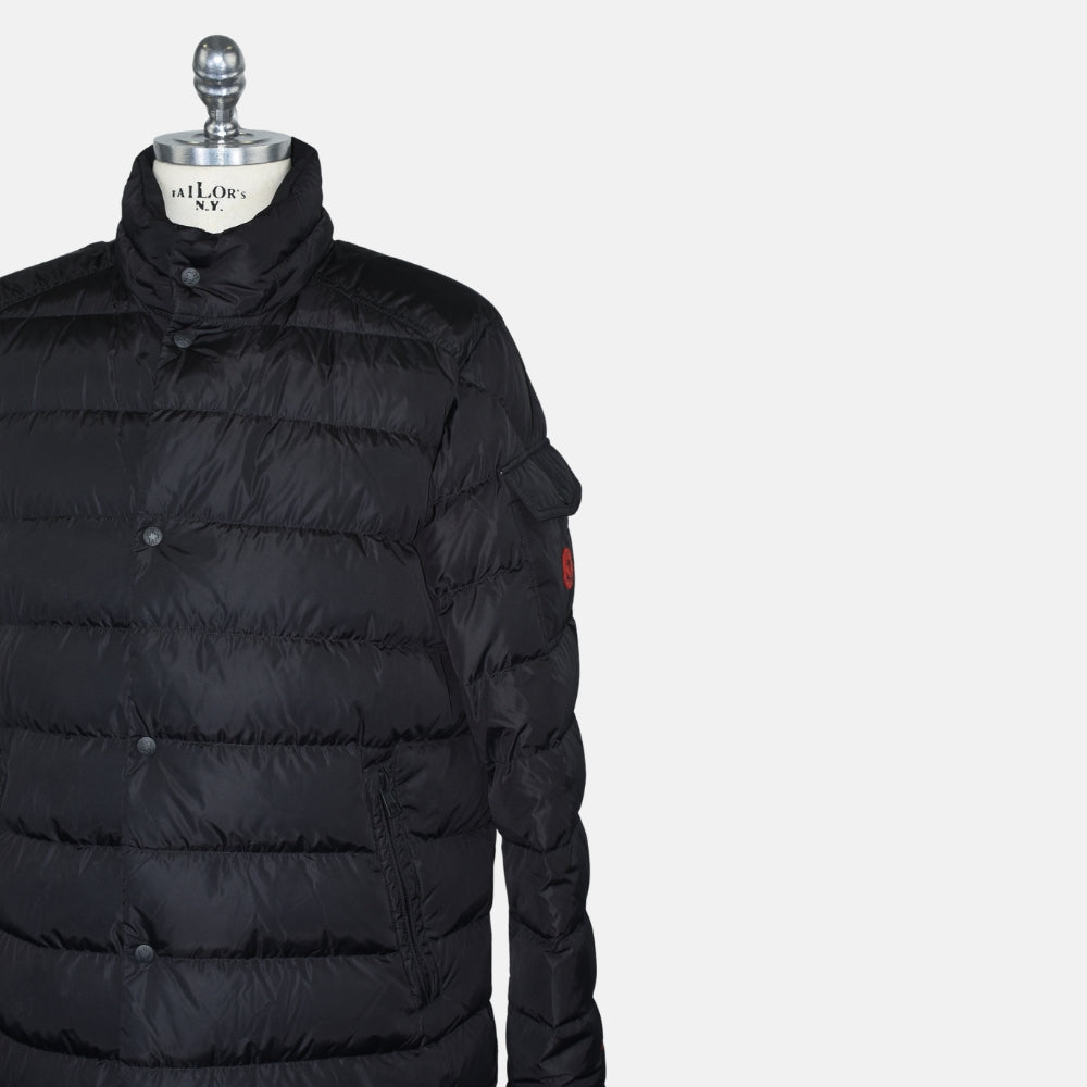 Black Nicaise Long Down Coat