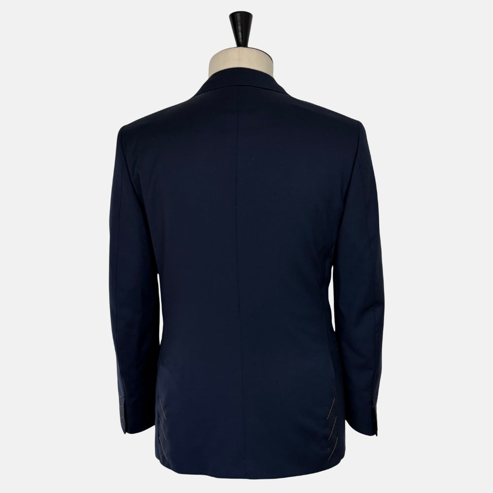 XXX Wool Three-Button Jacket Navy