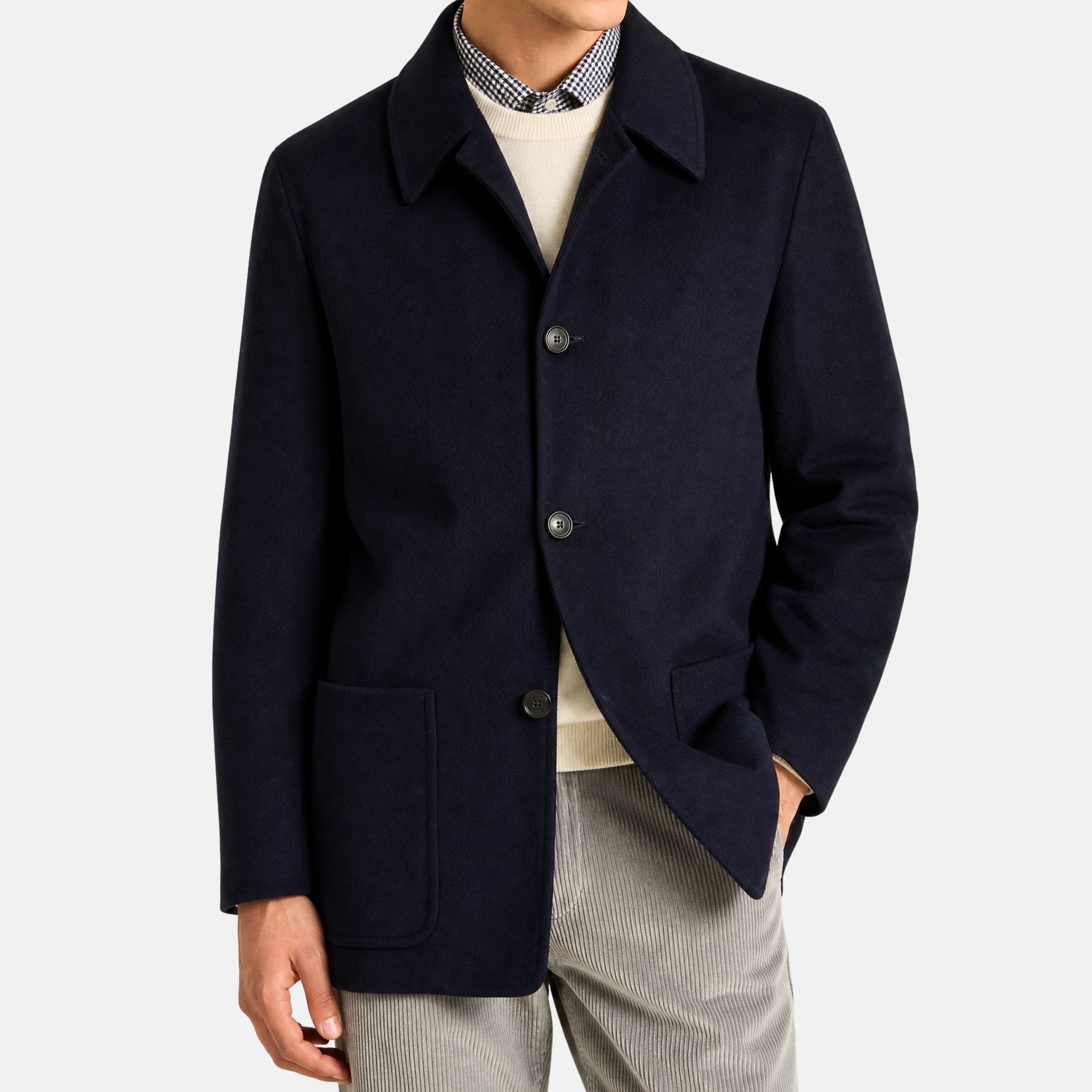 Navy Jacket made of Cashmere (EU 50)
