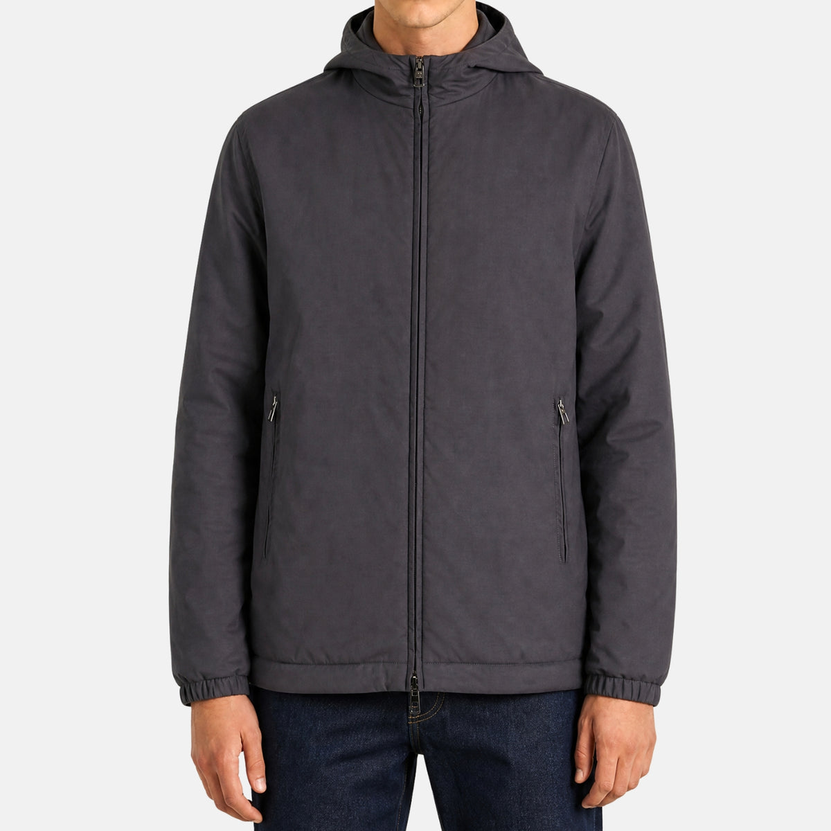 Loro Piana The Gift of Kings® Lenox Bomber Reversible Caviar (M)