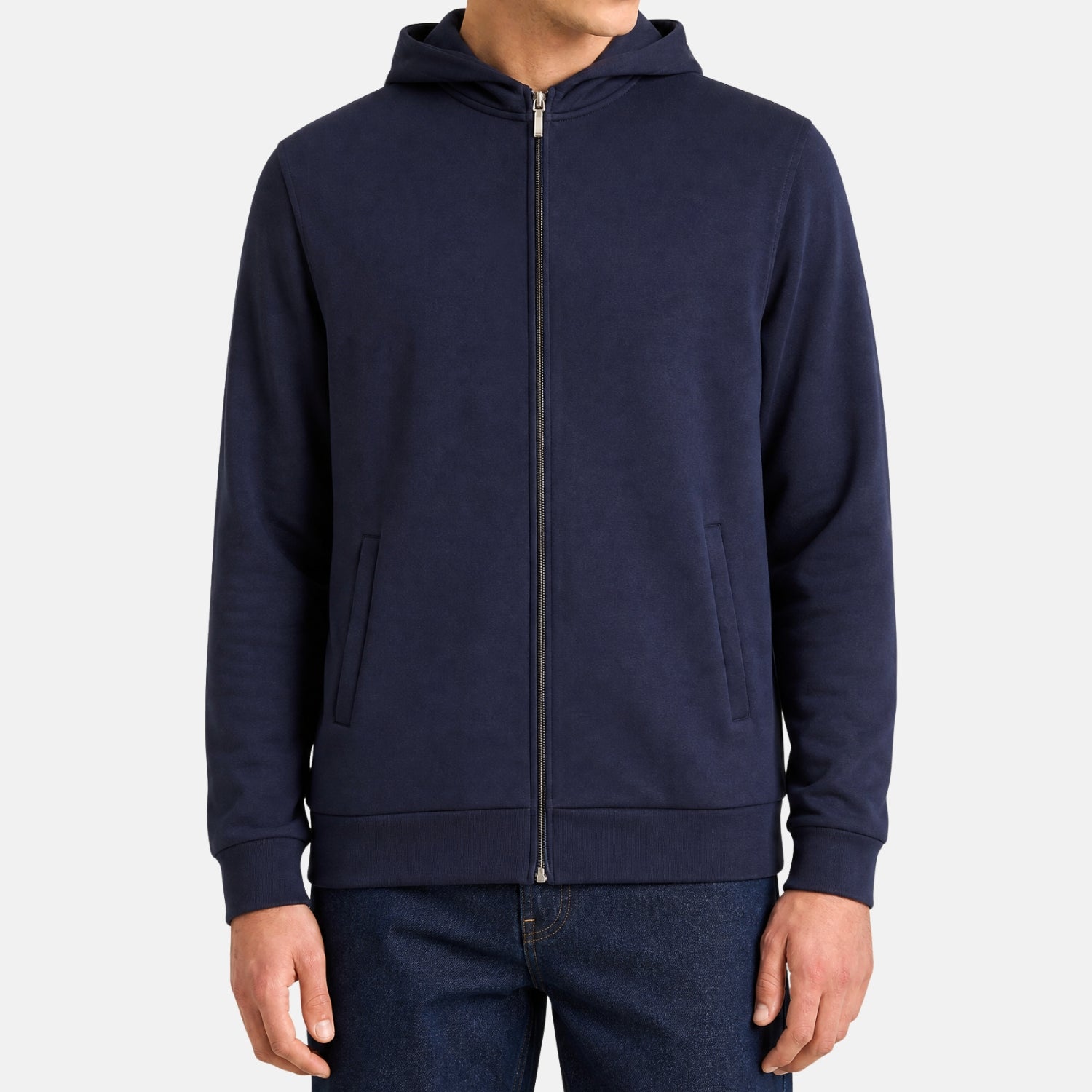 Loro Piana Double The Gift Of Kings® Vellano Hooded Bomber Navy (L)