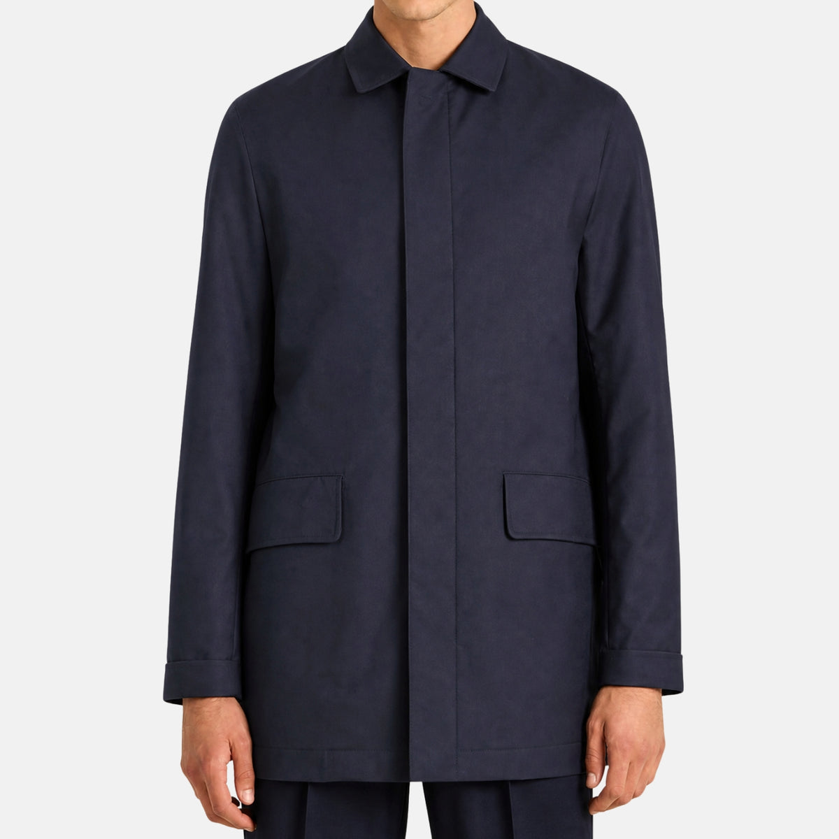 Loro Piana The Gift of Kings® Bowery Blouson Coat Navy (M)