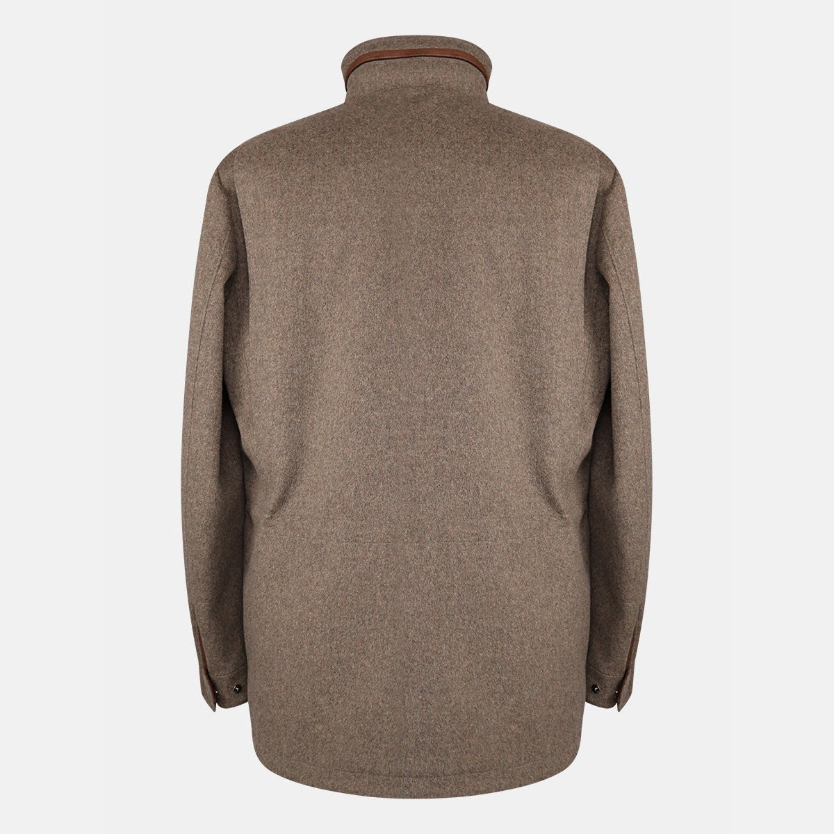 Loro Piana Cashmere Traveller Parka Taupe (EU 52)