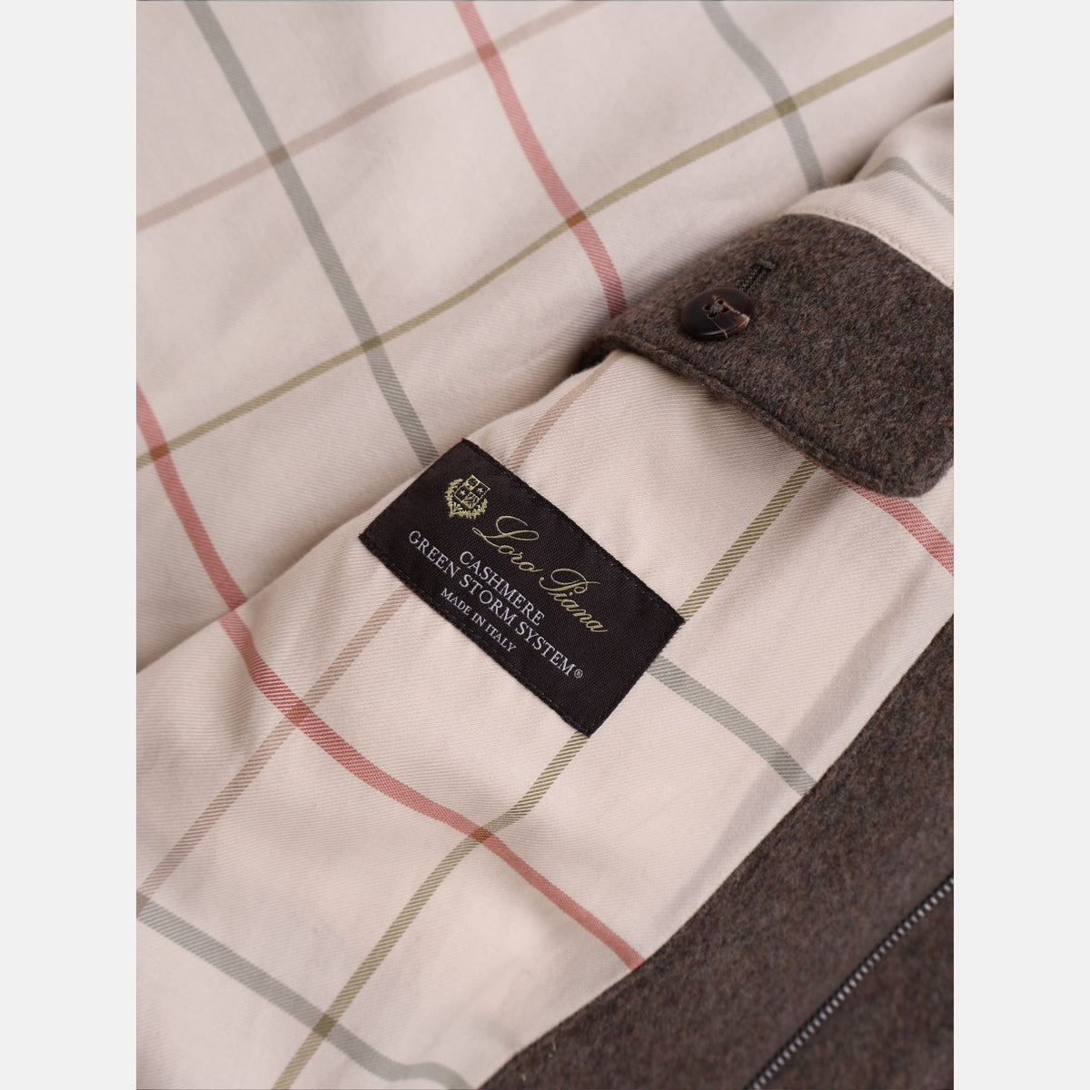 Loro Piana Cashmere Traveller Parka Taupe (EU 52)