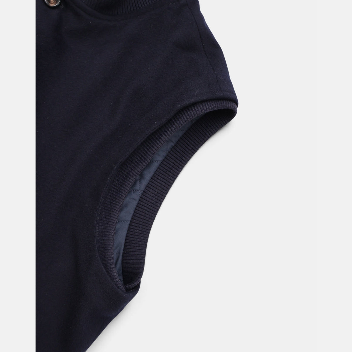 Loro Piana Vicuña Silk Simeon Reversible Vest Navy (EU 50)