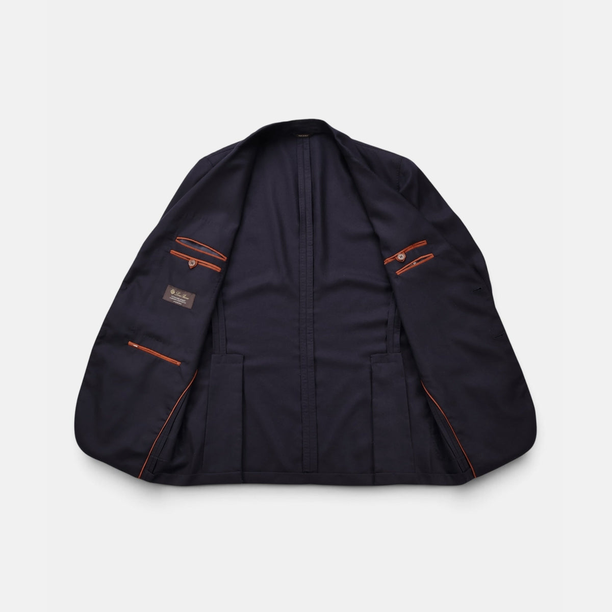 Loro Piana Cashmere Rain System Voyager Jacket Navy (EU 50)