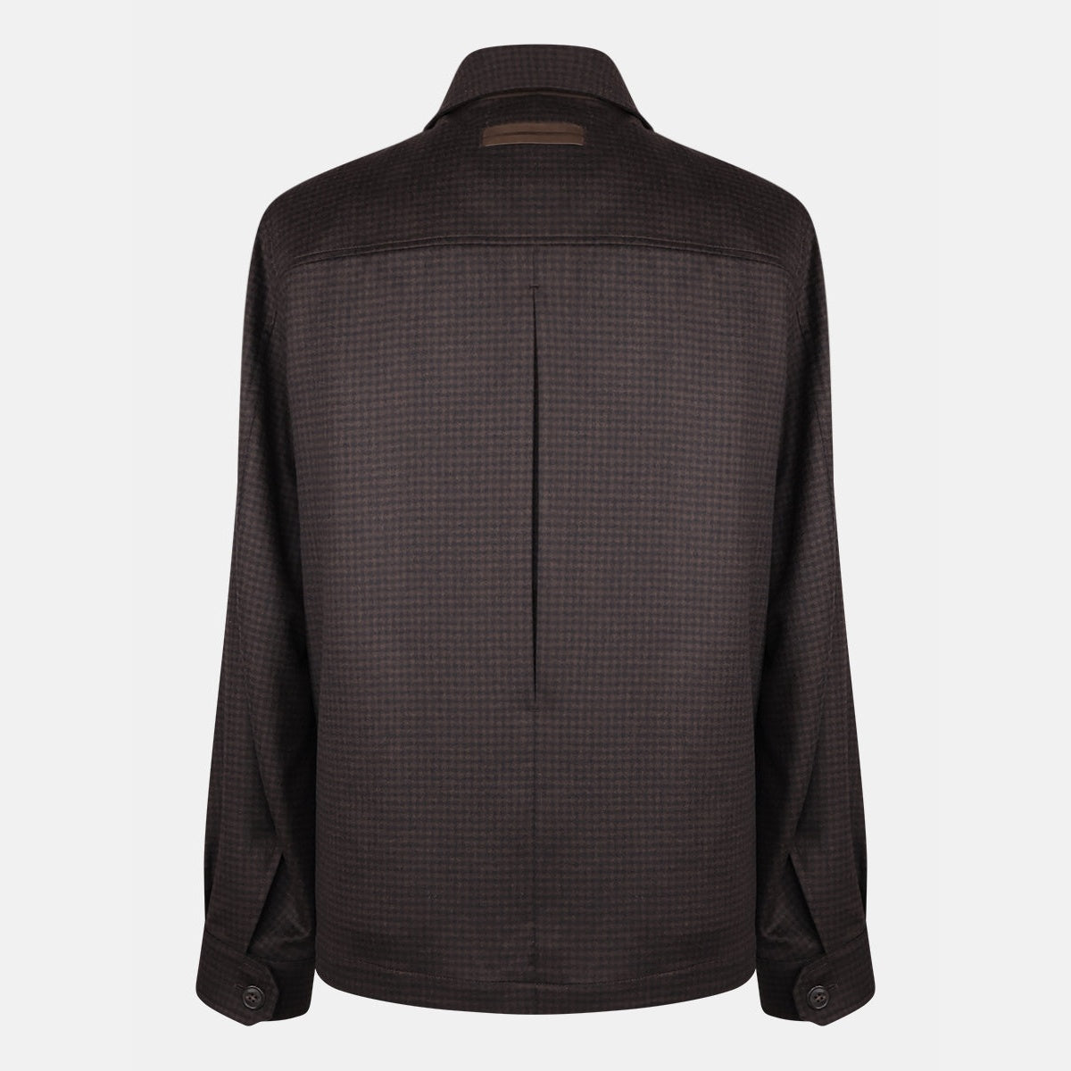 Zegna Oasi Cashmere Elements Overshirt Jacket Brown (EU 48)