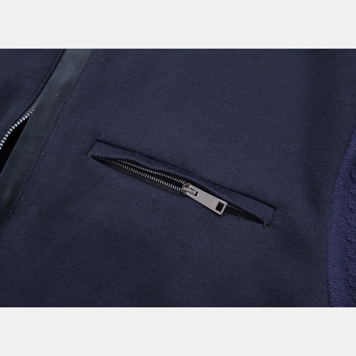Zegna Wool Cashmere Silk Bomber Jacket Deep Purple (EU 48)