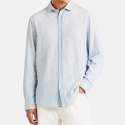 Light Blue Denim Shirt made of Cotton (L)