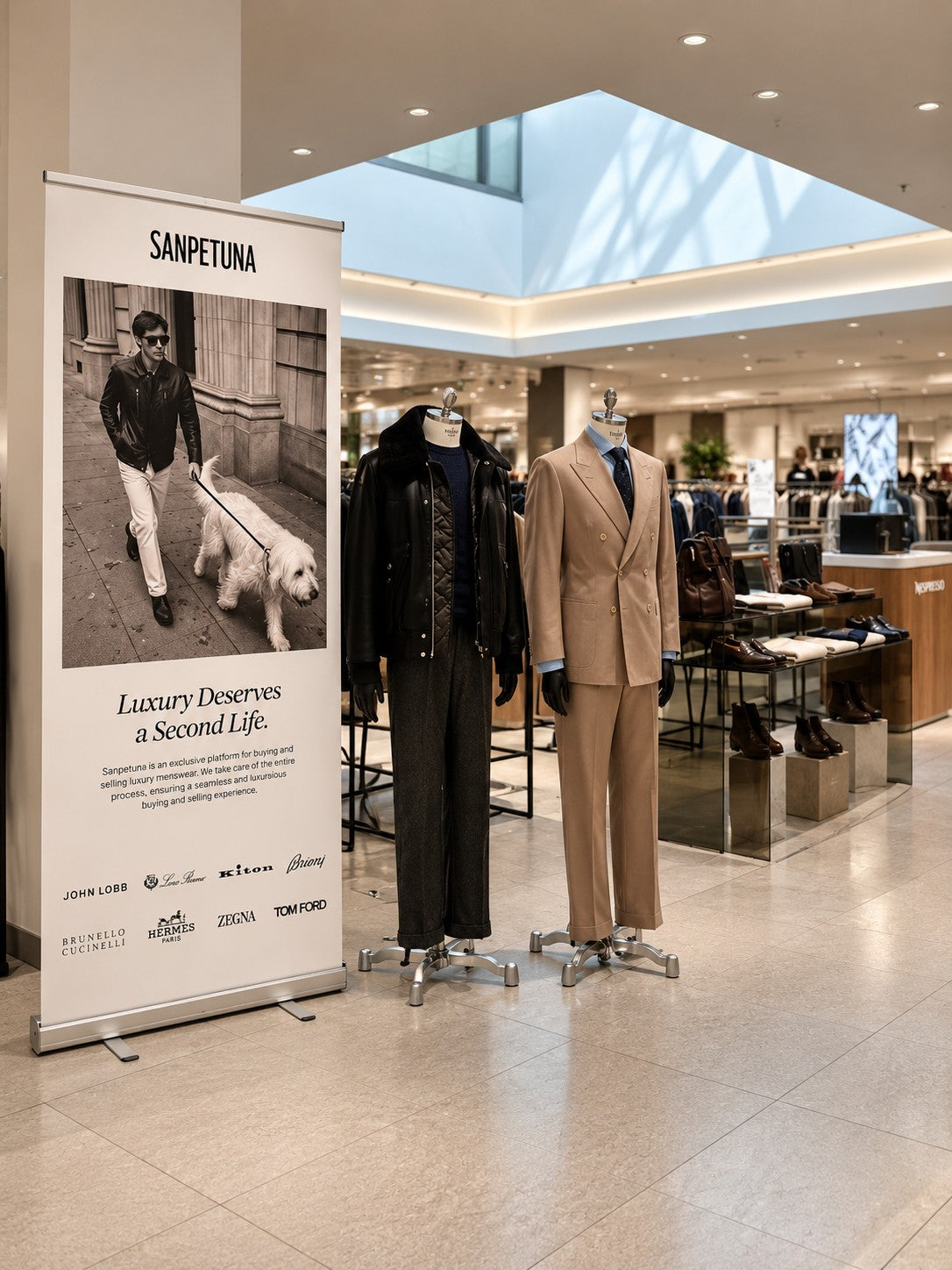 Sanpetuna pop-up at Breuninger