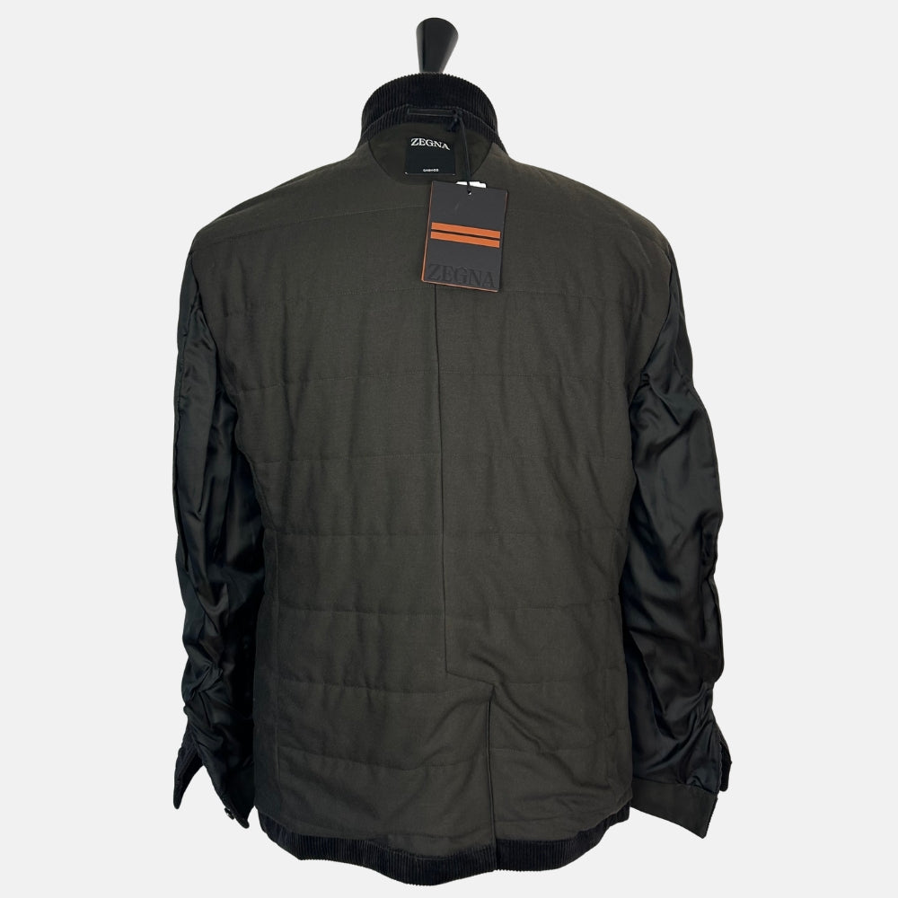 Brown-Anthracite Il Conte Cashco Jacket